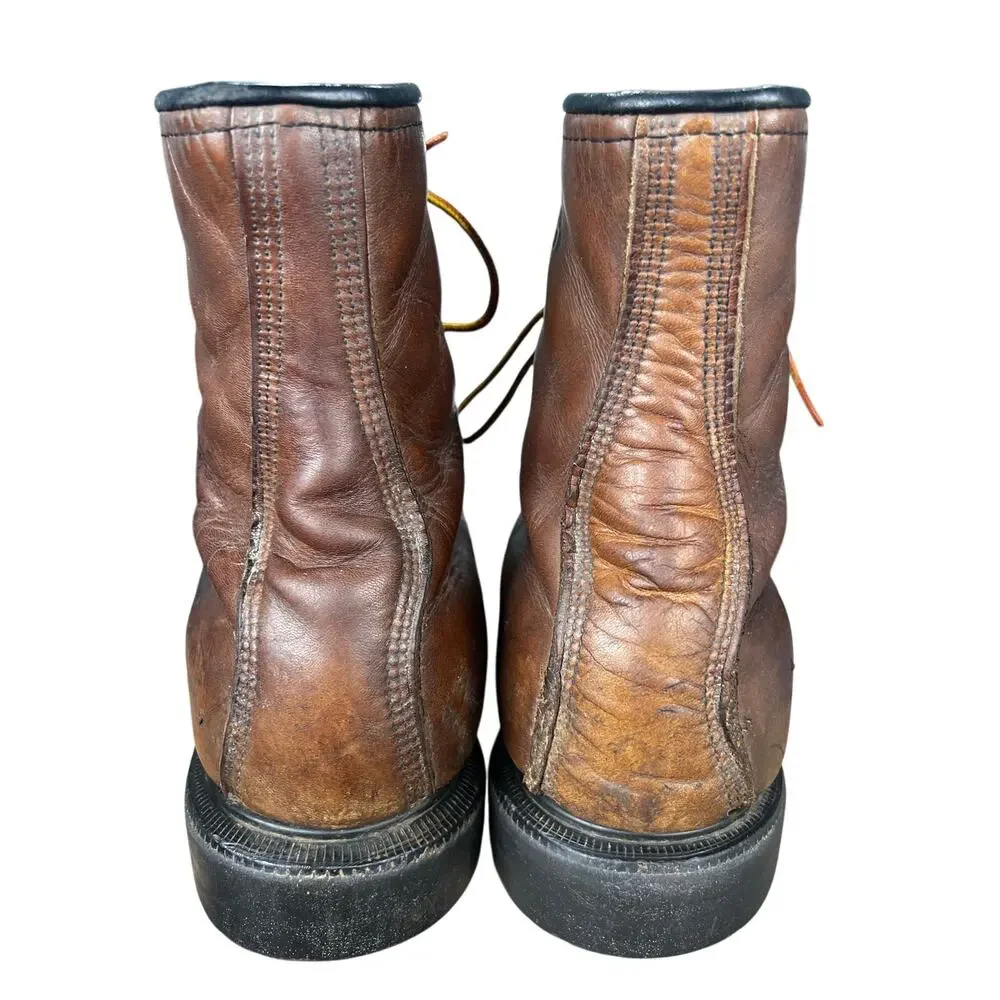 Vintage Red Wing Men’s 2233 Supersole Brown Leather Work Boot Size 10.5 D
